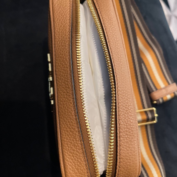 Prada Crossbody leather Bandoliera Camera Bag with Guitar Strap Caramel color - Picture 7 of 11
